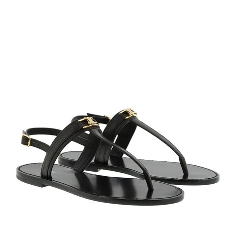 sandales triomphe celine|celine black leather sandals flat.